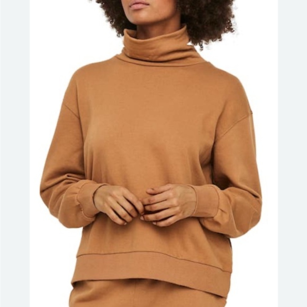 Vero Moda Warm Brown Turtleneck Sweater